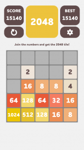 اسکرین شات 5 بازی 2k48 - 4 puzzle modes