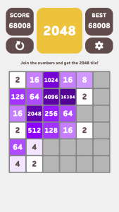 اسکرین شات 6 بازی 2k48 - 4 puzzle modes