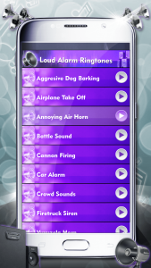 اسکرین شات 3 برنامه Loud Ringtones & Notifications
