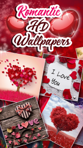 اسکرین شات برنامه Love Live Wallpaper Romantic 1