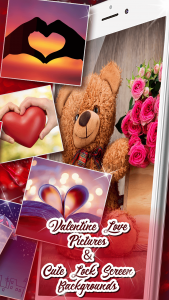 اسکرین شات برنامه Love Live Wallpaper Romantic 2