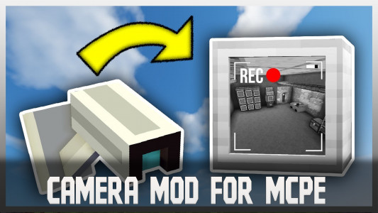 اسکرین شات برنامه Security Camera Mod Minecraft 1