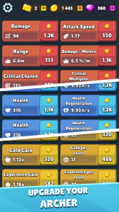 اسکرین شات 2 بازی Idle Archer Tower Defense RPG