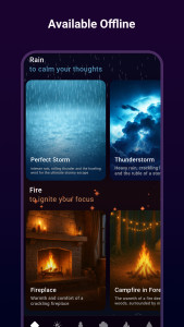 اسکرین شات 4 برنامه Study Ambience: music & sounds