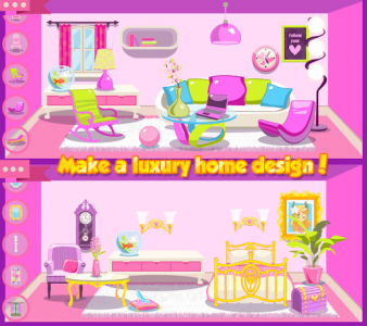 اسکرین شات برنامه Luxury Home Design Games 2