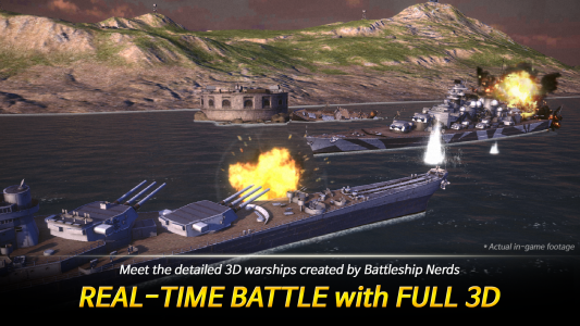 اسکرین شات بازی Warship Fleet Command : WW2 3
