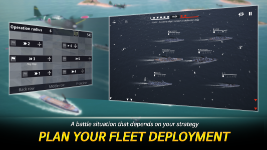اسکرین شات بازی Warship Fleet Command : WW2 5