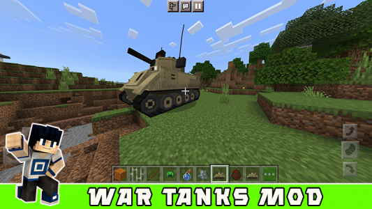اسکرین شات برنامه War Tank Mod for Minecraft 5