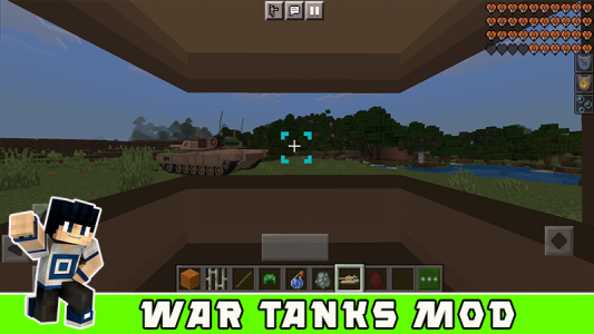 اسکرین شات برنامه War Tank Mod for Minecraft 2