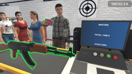 اسکرین شات بازی Gun Shop Simulator 1