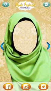 اسکرین شات برنامه Hijab Fashion Photo Montage 8