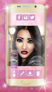 اسکرین شات برنامه Makeup Virtual Beauty Salon 3