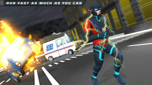 اسکرین شات بازی Light Speed Hero: Flash Superhero Games 8