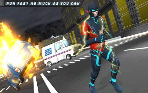 اسکرین شات بازی Light Speed Hero: Flash Superhero Games 5