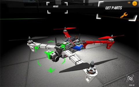 اسکرین شات بازی Multirotor Sim 1