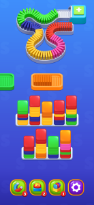 اسکرین شات 2 بازی Sort Dash: Color Match!