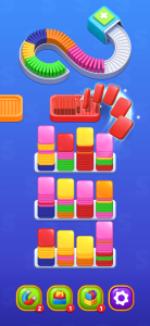 اسکرین شات 1 بازی Sort Dash: Color Match!