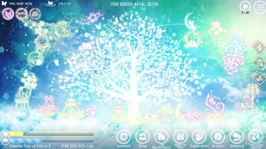 اسکرین شات بازی My Celestial Tree - Unique Beautiful Game 2