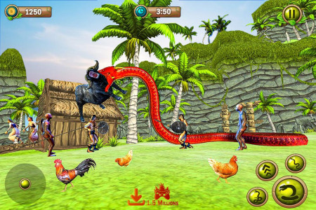اسکرین شات بازی Wild Anaconda Animals Hunter 1