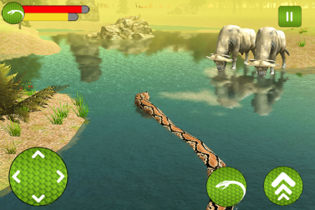 اسکرین شات بازی Wild Anaconda Snake Forest Attack Simulator 2