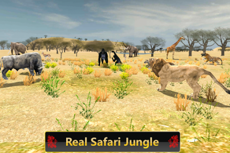 اسکرین شات بازی Wild Lion Safari Simulator 3D: 2020 Season 8