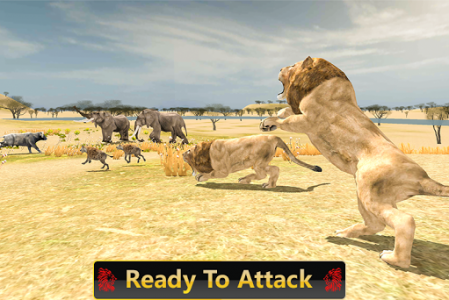 اسکرین شات بازی Wild Lion Safari Simulator 3D: 2020 Season 2