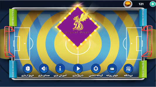 اسکرین شات 2 بازی ‏‏فوتبال استیک