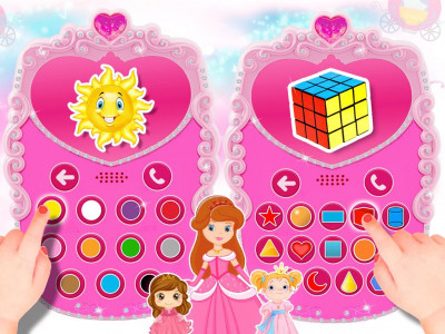 اسکرین شات بازی Pink Baby Princess Phone 8