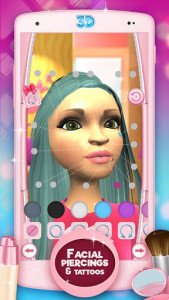 اسکرین شات برنامه Makeup Games 3D Beauty Salon 6
