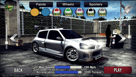 اسکرین شات بازی Clio Drift Driving Simulator 1