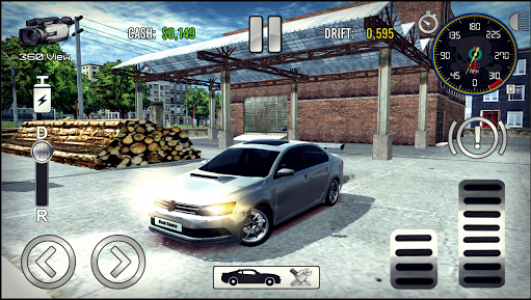 اسکرین شات بازی Jetta Drift Driving Simulator 4