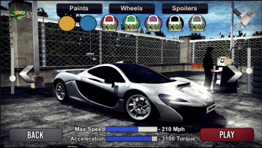 اسکرین شات بازی Laren P1 Drift Driving Simulator 1