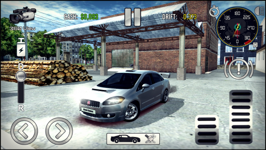 اسکرین شات بازی Linea Drift Driving Simulator 4