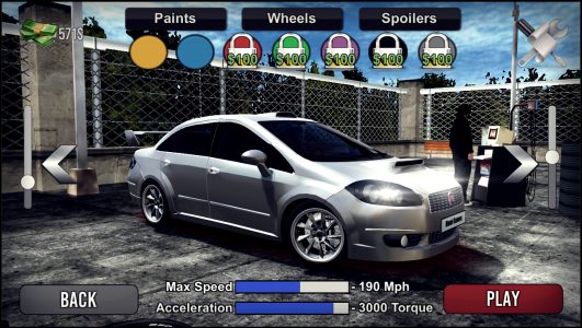 اسکرین شات بازی Linea Drift Driving Simulator 1