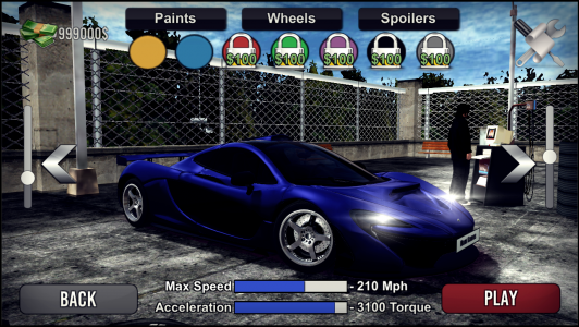 اسکرین شات بازی Linea Drift Driving Simulator 3