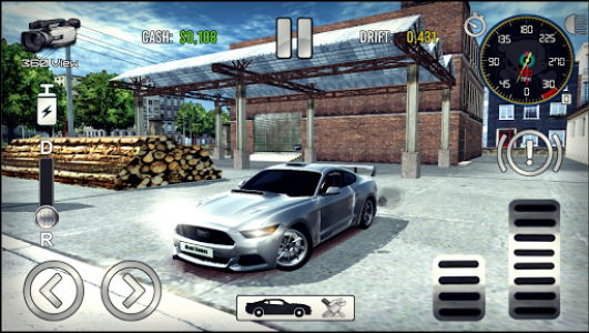 اسکرین شات بازی Mustang Drift Driving Simulator 4