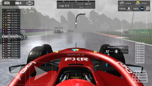 اسکرین شات 3 بازی Fx Racer
