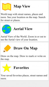 اسکرین شات 2 برنامه maps with aerial view