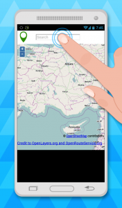 اسکرین شات برنامه Maps With GPS 1