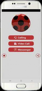 اسکرین شات برنامه Fake call Ladybug 1