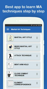 اسکرین شات برنامه Learn Martial Art Techniques (Complete Course) 1