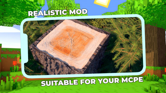 اسکرین شات برنامه Realistic Mod for Minecraft 1