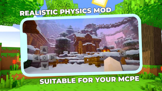 اسکرین شات برنامه Realistic Physics Mod MCPE 1