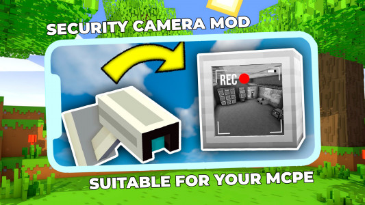 اسکرین شات برنامه Security Camera Mod Minecraft 2