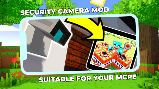 اسکرین شات برنامه Security Camera Mod Minecraft 3