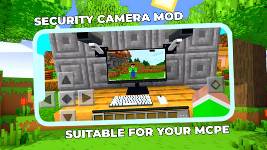 اسکرین شات برنامه Security Camera Mod Minecraft 4