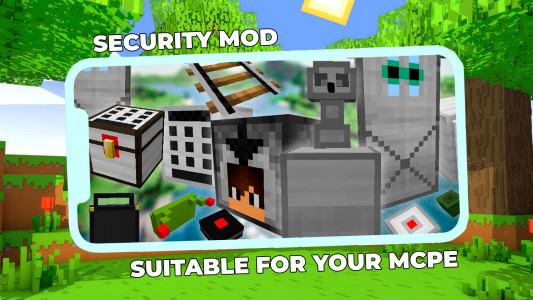 اسکرین شات برنامه Security Craft Mod Minecraft 4