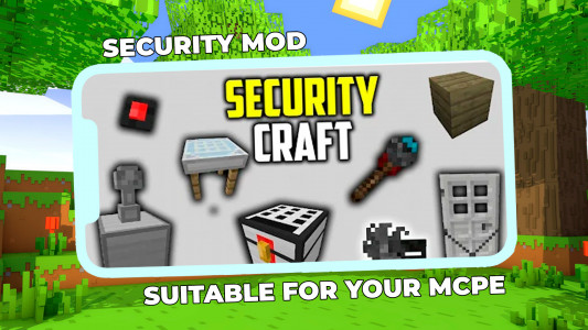 اسکرین شات برنامه Security Craft Mod Minecraft 2