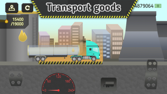 اسکرین شات بازی Truck Transport - Trucks Race 3