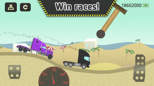 اسکرین شات بازی Truck Transport - Trucks Race 1